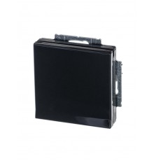 Розетка SCHUKO 16А 250В с крышкой, серия solo/future, цвет антрацит  2018-0-1486   2CKA002018A1486  ABB