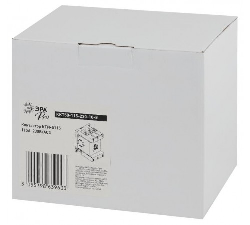 Контактор КТИ-5115 PRO KKT50-115-230-10-E 115А 230В/АС3  Б0054920  ЭРА