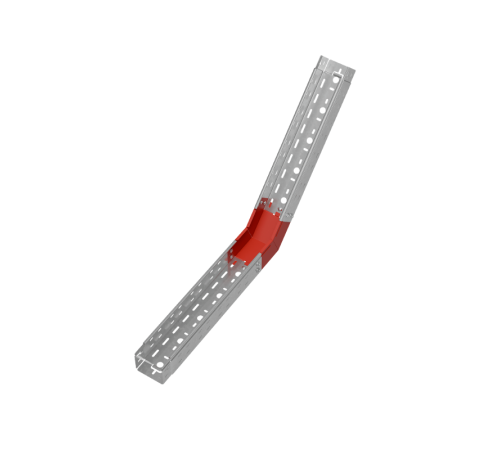 Угол внутр. верт. 45 гр. 80х100 мм "ПЛЮС" HD  NLplus45-80-100 HD   КМ-профиль