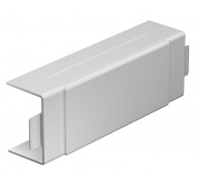 Крышка T-образной секции кабельного канала WDKH 40x60 мм (ABS-пластик,светло-серый) (WDKH-T40060LGR)  6176080  OBO Bettermann