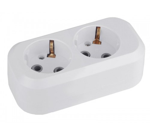 Колодка 2гн, с зазeмл KX-2е  Б0028339  ЭРА