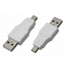Переходник штекер USB-A (Male)-штекер miniUSB (Male)  18-1174  REXANT