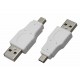 Переходник штекер USB-A (Male)-штекер miniUSB (Male)  18-1174  REXANT