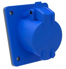 Розетка встраиваемая ССИ-413 16А-6ч/200-250В 2Р+PЕ IP44 MAGNUM  PSN41-016-3  IEK