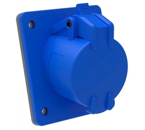 Розетка встраиваемая ССИ-413 16А-6ч/200-250В 2Р+PЕ IP44 MAGNUM  PSN41-016-3  IEK