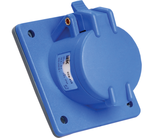 Розетка встраиваемая ССИ-413 16А-6ч/200-250В 2Р+PЕ IP44 MAGNUM  PSN41-016-3  IEK