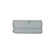 Заглушка торцевая для пружинных клемм с держателем предохранителя 2.5 мм2, серая (упак. 20 шт.) MTS-PF  88337  ОВЕН