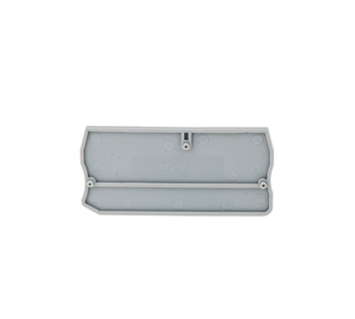 Заглушка торцевая для пружинных клемм с держателем предохранителя 2.5 мм2, серая (упак. 20 шт.) MTS-PF  88337  ОВЕН