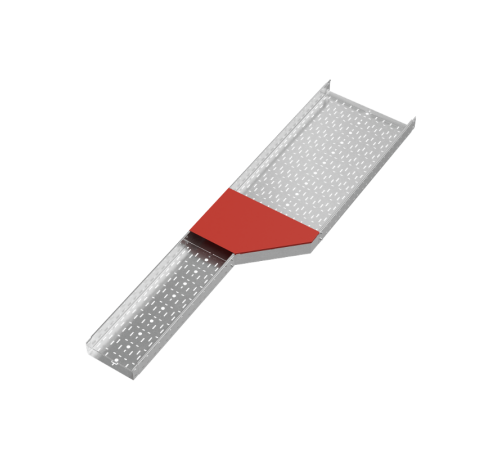 Крышка переходника правого 300-600 мм "ПЛЮС" HD  KPDplus300-600-R HD   КМ-профиль