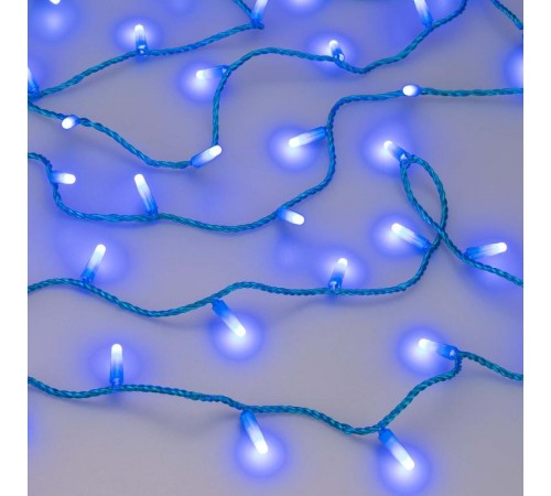 Светодиодная гирлянда ARD-STRING-CLASSIC-10000-BLUE-100LED-MILK-STD Blue (230V, 7W) (Ardecoled, IP65)  031198  Arlight
