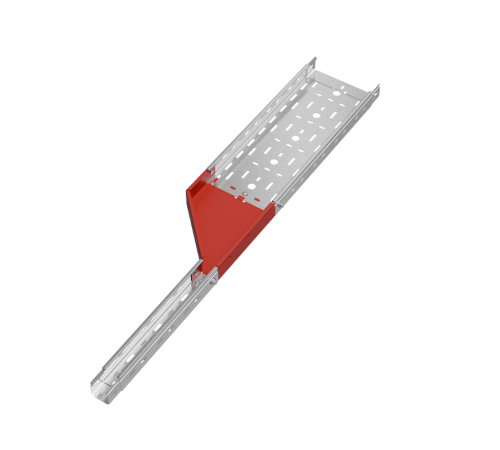 Переходник левый 50х50-200 мм "ПЛЮС" HD  PDplus50-50-200-L HD   КМ-профиль