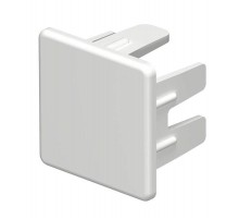 Торцевая заглушка кабельного канала WDK 25x25 мм (ПВХ,белый) (WDK HE25025RW)  6193145  OBO Bettermann