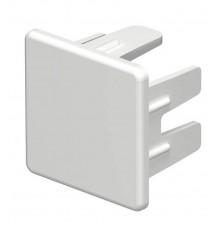 Торцевая заглушка кабельного канала WDK 25x25 мм (ПВХ,белый) (WDK HE25025RW)  6193145  OBO Bettermann