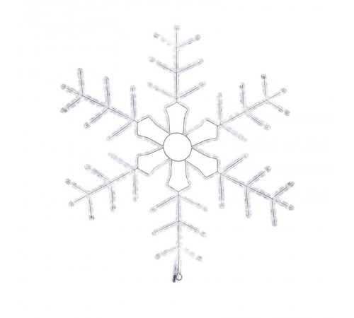 Фигура световая "Снежинка" цвет белый, размер 95*95 см,  мерцающая   501-338  NEON-NIGHT