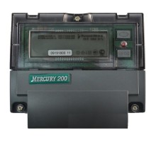 Счетчик Меркурий 200.04 5-60А/220В (мнтар.) ЖКИ (DIN)