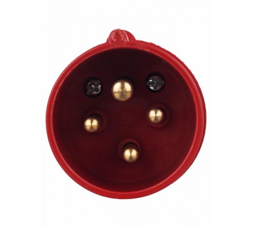 Вилка 014 3Р+РЕ 16А 380В IP44  PSR02-016-4  IEK