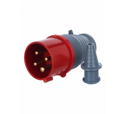Вилка 014 3Р+РЕ 16А 380В IP44  PSR02-016-4  IEK