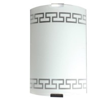 Светильник "Этруска" 150х220 НББ 21-60 М21 матовый белый/кл.штамп металлик  1005205657  Элетех