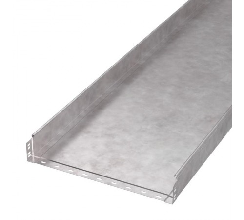 Лоток неперфорированный Стандарт HDZ 500х80х3000 (1,0 мм) (6 м/уп)  PR16.1221  Промрукав