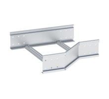 Переходник по ширине правосторонний лестничный усиленный 150х600х300 мм (2 мм) HDZ EKF  wrltp150х600х300-2-HDZ  EKF