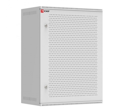 Шкаф телекоммуникационный настенный 15U (600х350) дверь перфорированная, Astra A серия EKF Basic    ITB15P350   EKF 