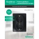 Glossa Антрацит Розетка 2-ая с заземлением, 16А (в сборе)  GSL000724  SE