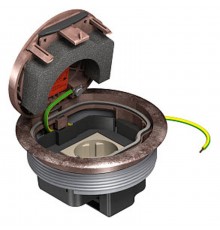 Лючок GESRK2 USB (для монтажный оснований, медь)  7405632  OBO Bettermann