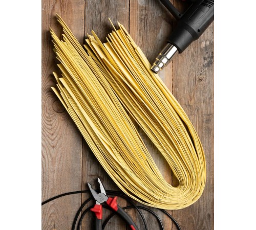 Термоусаживаемая трубка ТУТ нг 20/10 желтая EKF PROxima  tut-20-y-1m  EKF