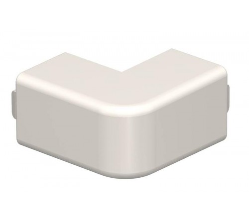 Крышка внешнего угла кабельного канала WDK 20x20 мм (ПВХ,кремовый) (WDK HA20020CW)  6160603  OBO Bettermann