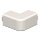 Крышка внешнего угла кабельного канала WDK 20x20 мм (ПВХ,кремовый) (WDK HA20020CW)  6160603  OBO Bettermann