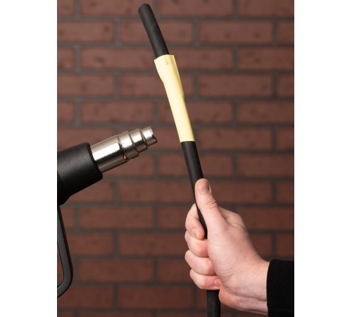 Термоусаживаемая трубка ТУТ нг 18/9 желтая рулон PROxima  tut-18-y  EKF