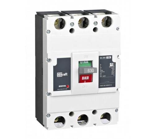 Автоматический выключатель 3P 500А 35кА 7In ВА-305L  22722DEK  DEKraft