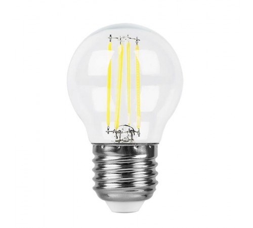 Лампа светодиодная, (7W) 230V E27 6400K, LB-52  38222  FERON