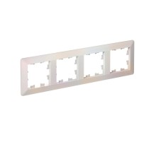 AtlasDesign Air Рамка 4-ая, Жемчуг / Дымчатый Белый  ATN220404  SE