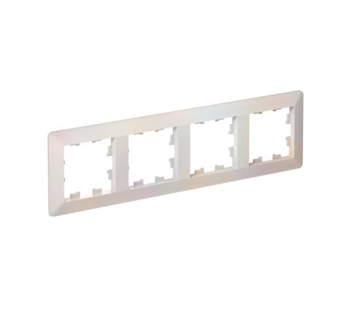 AtlasDesign Air Рамка 4-ая, Жемчуг / Дымчатый Белый  ATN220404  SE