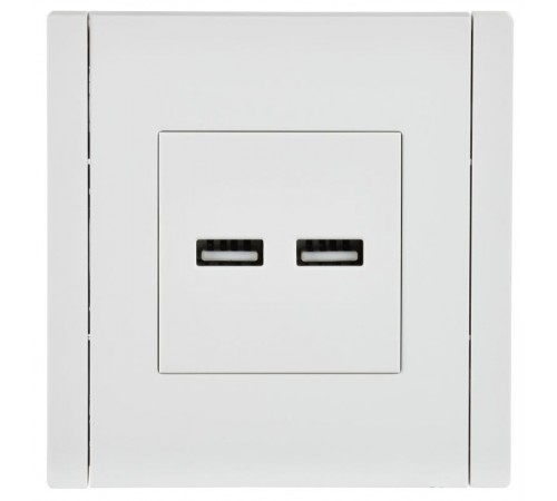 FORTE&PIANO Розетка USB A+A 3,1А FP249 белый  FP-U21-D31-K01  IEK