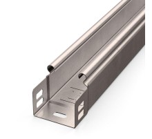 Лоток неперфорированный Стандарт INOX (AISI 409) 50х50х3000 (0,7 мм) (36 м/уп)  PR16.2409  Промрукав