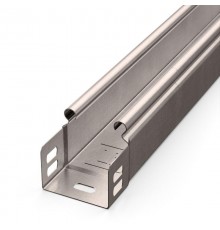 Лоток неперфорированный Стандарт INOX (AISI 409) 50х50х3000 (0,7 мм) (36 м/уп)  PR16.2409  Промрукав