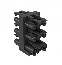 Распределительный блок для UVS-распределителей (черный) (VB-5 GST18i3p)  6108082  OBO Bettermann