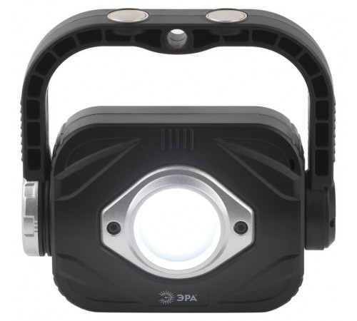 Фонарь светодиодный PB-701 прожекторный 5Вт на батарейках 3хАА с ручкой на магните  Б0052316  ЭРА