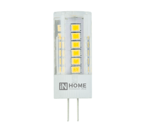Лампа светодиодная LED-JC-VC 3Вт 12В G4 3000К 260Лм  4690612019789  IN HOME