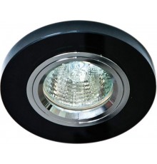 Светильник встраиваемый DL8060-2/8060-2 потолочный MR16 G5.3 черный  19905  Feron