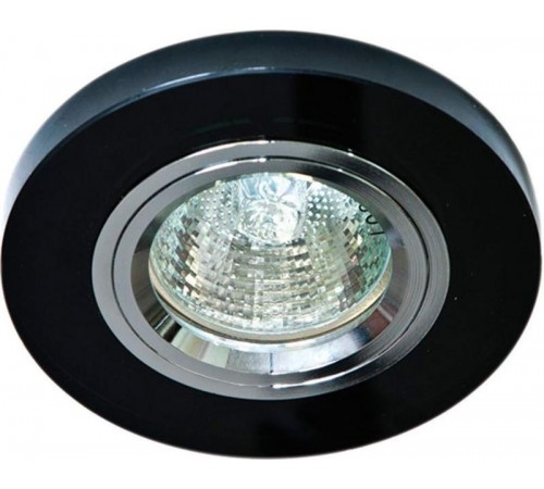 Светильник встраиваемый DL8060-2/8060-2 потолочный MR16 G5.3 черный  19905  Feron
