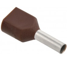 Наконечник НШВИ(2) 1,5-8 коричневый (100шт/упак)  UTE10-D2-4-100  IEK