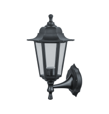 Светильник садово-парковый NOF-PG33-001-IP44-E27 ( 6 граней черный)  80493   Navigator