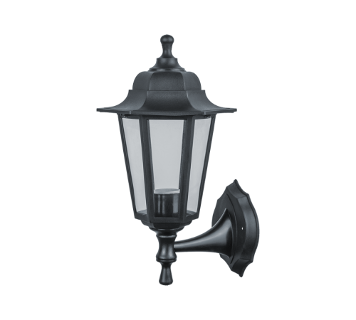 Светильник садово-парковый NOF-PG33-001-IP44-E27 ( 6 граней черный)  80493   Navigator