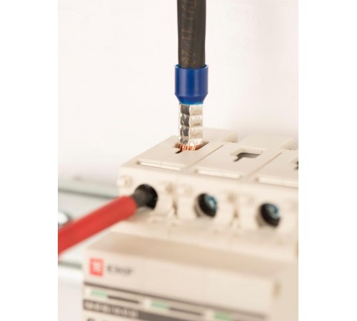 Наконечник штыревой втулочный изолированный НШвИ 16,0-12 (50шт.) EKF PROxima  nhvi-16,0-12  EKF