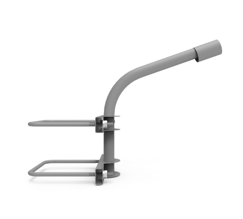 Кронштейн для уличных светильников на опору с 2 хомутами 625х460х680 D48мм  903265302  Gauss