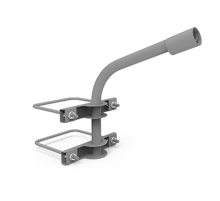 Кронштейн для уличных светильников на опору с 2 хомутами 625х460х680 D48мм  903265302  Gauss