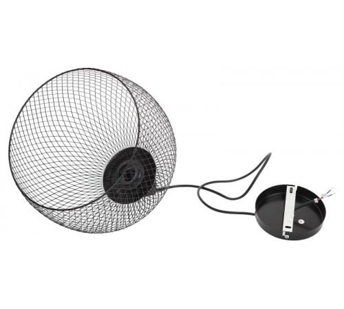 Светильник подвесной PL7 BK металл, E27, max 60W, d280 мм, черный  Б0037454  ЭРА